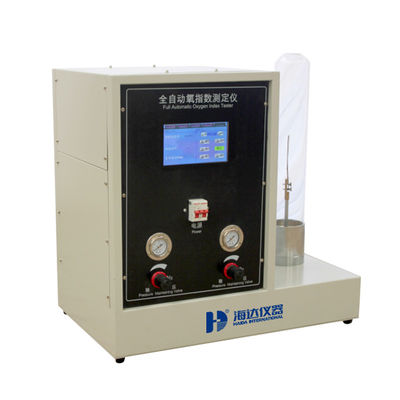 ASTM D 2863 Plastics Rubber Oxygen Index Tester