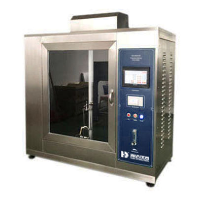 Prezzo buono Apparecchiature per la prova della diffusione verticale della fiamma per tessuti con angolo orizzontale del bruciatore e gas combustibile industriale in linea