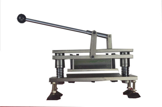 Prezzo buono Apparecchiature di collaudo di carta elettroniche, taglierina di carta del campione di schiacciamento dell'anello con la lama precisa in linea